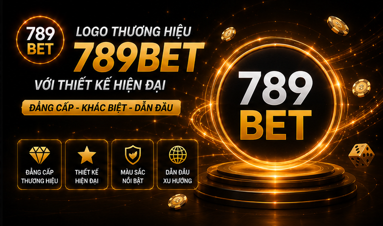 Logo thương hiệu 789Bet với thiết kế hiện đại
